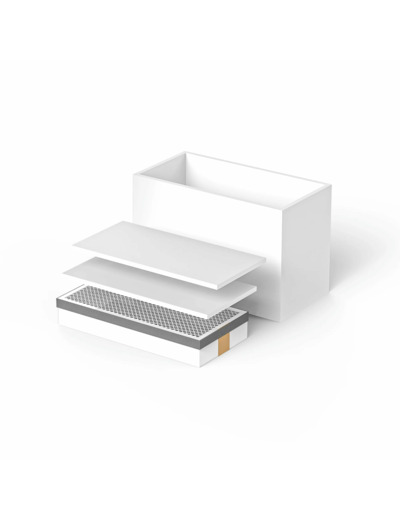 Kit filtres de remplacement pour Purificateur d'Air TOOCAA