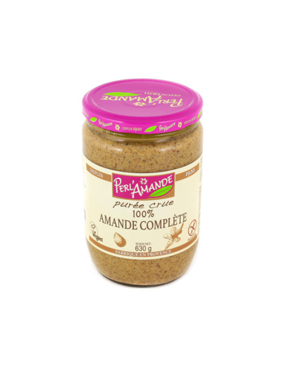 Purée Crue d'Amandes Complètes Bio 630g