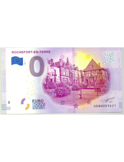 56 ROCHEFORT EN TERRE 2020-1 ROCHEFORT EN TERRE BILLET SOUVENIR 0 EURO