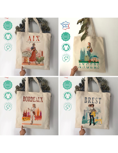 Totebag villes