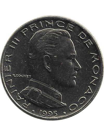 MONACO 1/2 FRANC 1995 BU