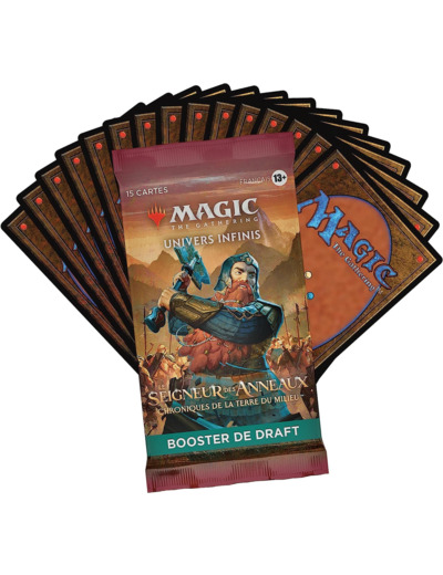 Booster de draft - Magic The Gathering - Le Seigneur des Anneaux : chroniques de la Terre du Milieu