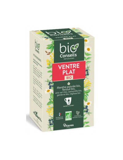 Infusion Ventre plat bio 20 sachets 32g