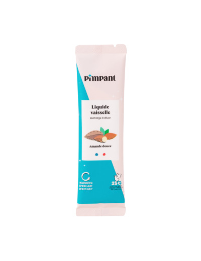 Liquide vaisselle Amande en poudre à diluer 25g