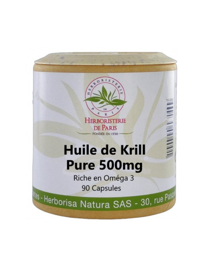 Huile de Krill 500mg 90 capsules