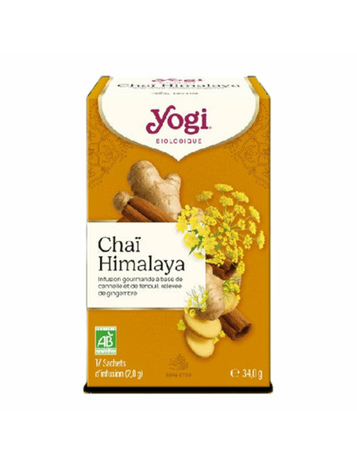 Infusion Chaï Curcuma-17 sachets-Yogi Tea