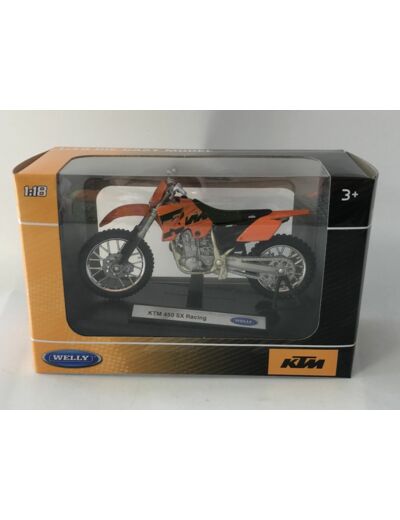 KTM 450 SX RACING WELLY 1/18 BOITE D'ORIGINE