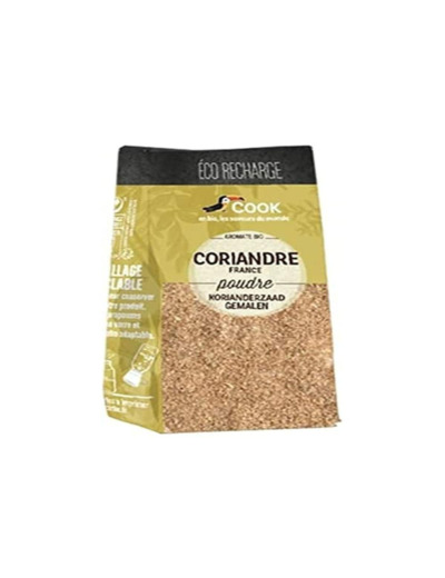 Coriandre poudre eco-recharge 30g Cook