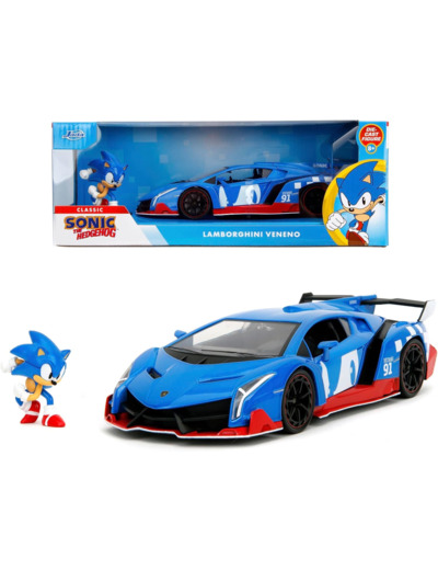 JADA 35433 - Sonic Lamborghini Veneno 1:24