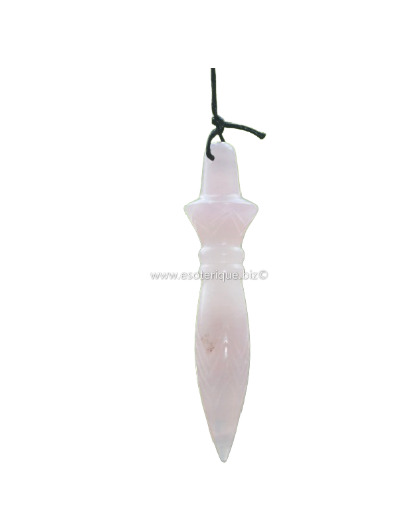 Pendule Egyptien Thot ( Thoth ) - Quartz Rose