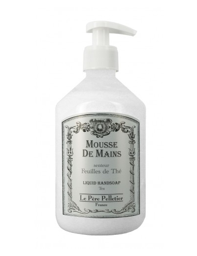 SAVON LIQUIDE - MOUSSE DE MAIN PARFUM FEUILLES DE THÉ