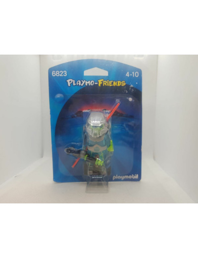 COMBATTANT DE L'ESPACE PLAYMO-FRIENDS PLAYMOBIL 6823 BOITE NEUVE