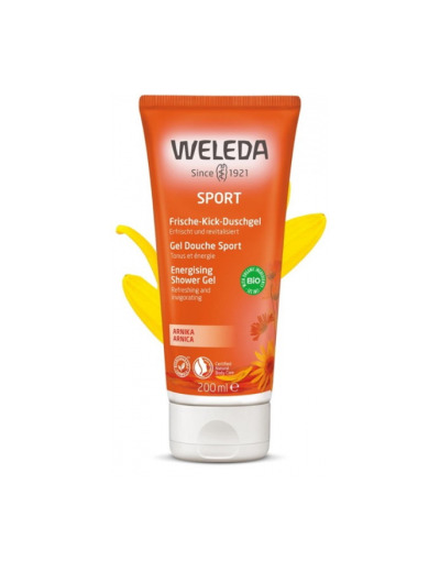 Gel douche sport à l'Arnica 200ml