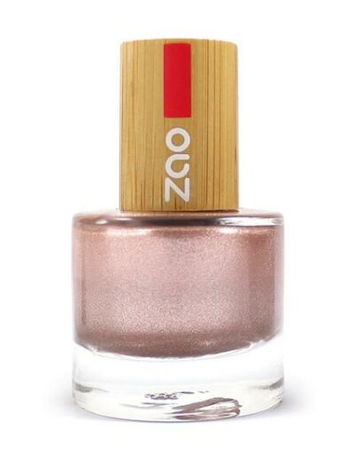 Vernis à ongles Bio - 658 Champagne rosé- 8 ml - Zao Make-up