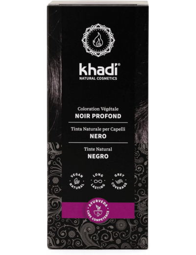 SOIN COLORANT NOIR 100G Khadi natural products