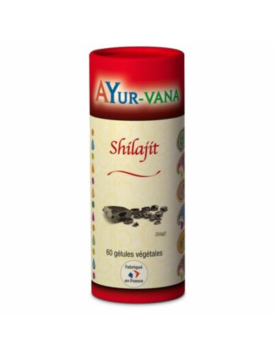 Shilajit extrait-60 gélules-Ayur Vana