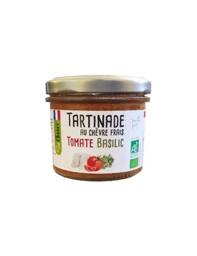 Tartinade au chèvre frais Tomate Basilic So Chèvre Bio