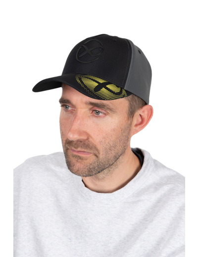 casquette faded print black