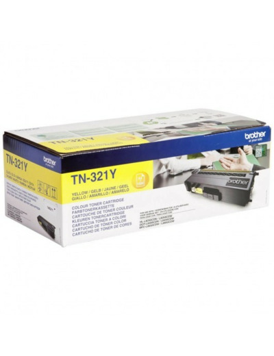 Brother - Cartouche de toner Jaune - TN-321Y