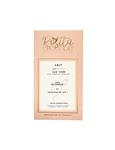 Tablette Lait Sao Tome 52%