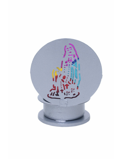 Tea light avec bougie chauffe plat - BERNADETTE + LOURDES - Boite PVC