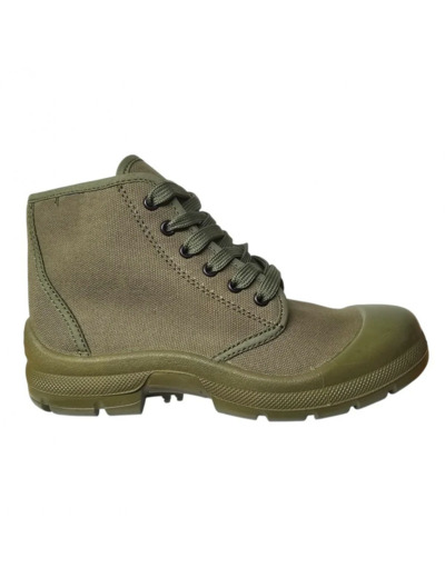 Chaussures en toile kaki pour outdoor et randonnée