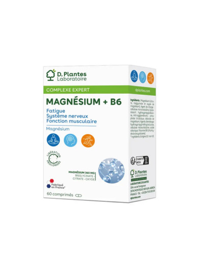 Magnésium + B6 60 comprimés