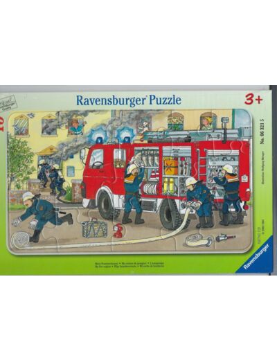 PUZZLE 15 PIECES MA VOITURE DE POMPIER de chez RAVENSBURGER NEUF