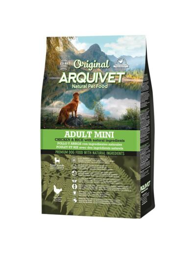 Arquivet Original pour petits chiens, Poulet & Riz - 3Kg