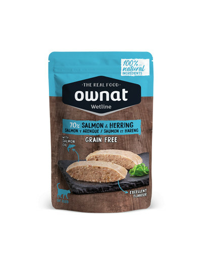 OWNAT WETLINE, Saumon & hareng - 85g