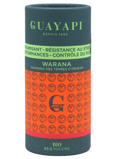 Guarana-Warana Bio en poudre-65g-Guayapi