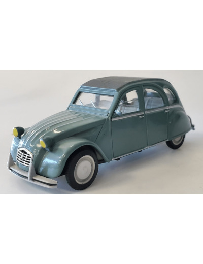 CITROEN 2CV BLEUE 1966 DELPRADO 1/43 AVEC BOITE