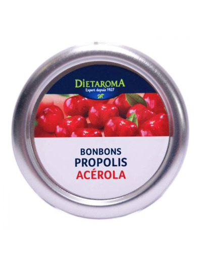 Bonbon Propolis Acérola Bio 50g