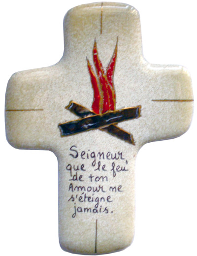 Foi et Amour 11,3X8,3cm - EMAUX DU LIBAN