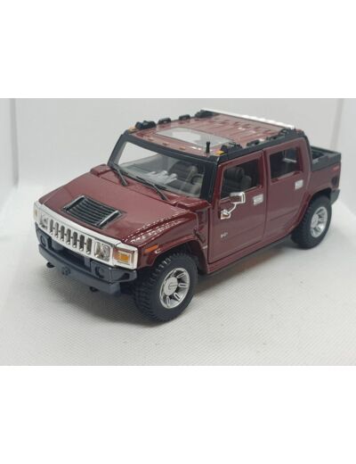 HUMMER H2 BORDEAUX MAISTO 1/27 SANS BOITE