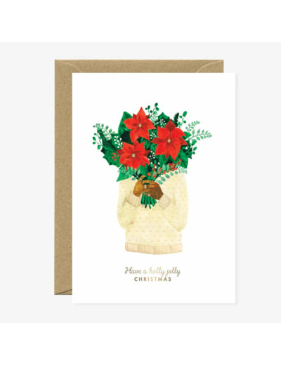 Carte Bouquet de Fleurs Noël - All The Ways To Say