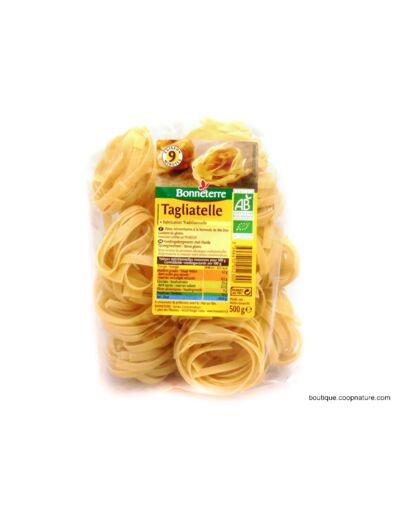 Tagliatelles Blanches Bio 500g