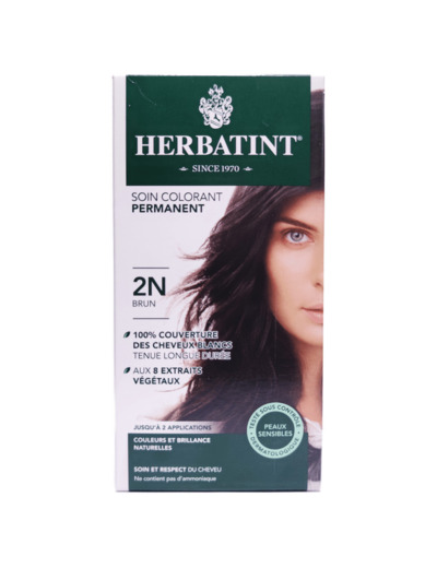 Soin Colorant Permanent 2N Brun 150ml