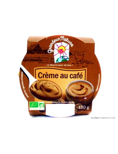 Crème au Café Bio 130g