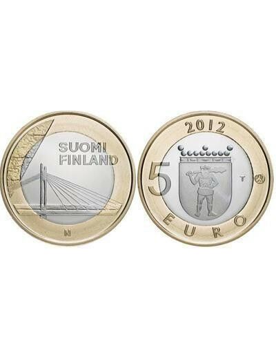 FINLANDE 2012 5 EURO LAPONIE SUP
