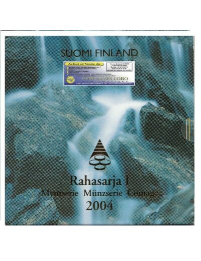 FINLANDE 2004 BU SERIE 8 MONNAIES