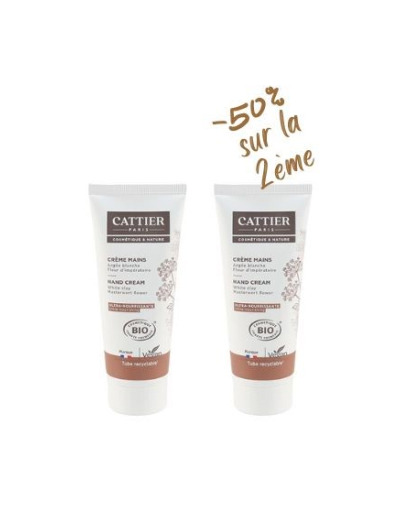 Lot de 2 crèmes mains ultra nourrissante 2x75ml