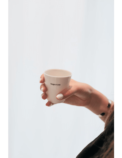 Tasse Expresso Angevine Blanc - Sophie Masson