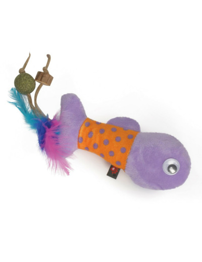 Jouet chat, Peluche POISSON + Matatabi - 12cm