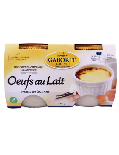 Oeufs au Lait Bio 2x125g