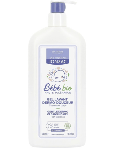 Gel lavant douceur BB 500ml Jonzac Bebe Bio