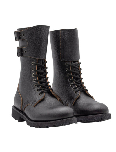 Rangers BM65 Armée française : cuir pleine fleur et semelle Goodyear ressemelable