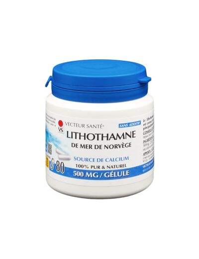 Lithothamne de Norvége-80 gélules-Vecteur Santé