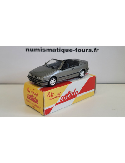 RENAULT 19 CABRIOLET 1995 SOLIDO 1/43 BOITE D'ORIGINE
