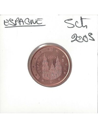 Espagne 2005 5 CENTIMES SUP-